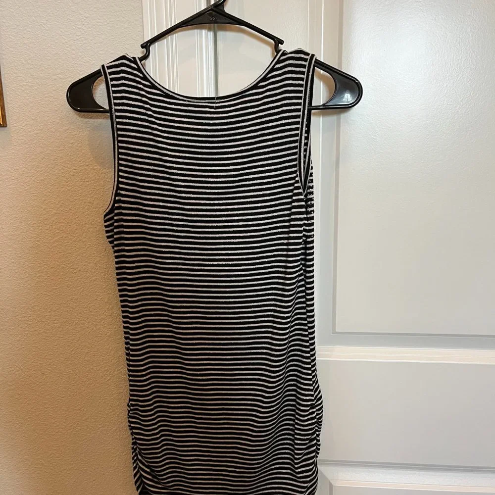 Cache Striped Tank Top with Rhinestones Size S - Picture 3 of 5